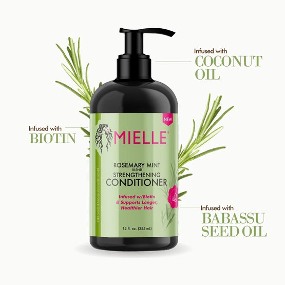 MIELLE - Rosemary Mint Strengthening Conditioner - 355 ML