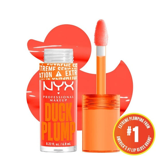 NYX - Duck Plump High Pigment Plumping Lip Gloss - 13 PEACH OUT