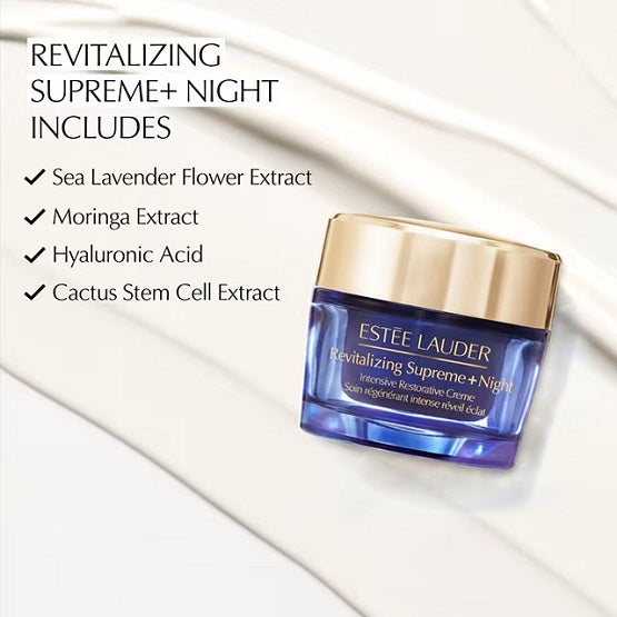 ESTEE LAUDER - Revitalizing Supreme + Night Restorative Creme - 50ML