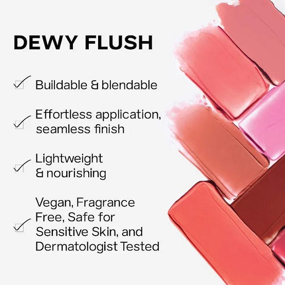 SAIE - Dew Blush Blendable Liquid Blush - Baby