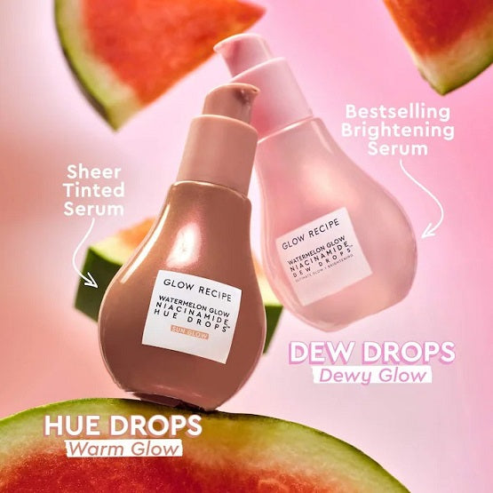 GLOW RECIPE - Watermelon Glow Niacinamide Hue Drops Sun Glow Serum - 40ML