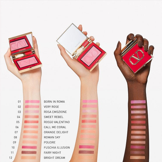 VALENTINO - Eye2Cheek Eyeshadow and Blush - Call Me Coral