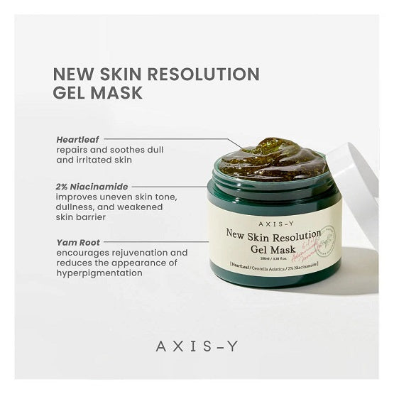 Axis -Y - New Skin Resolution Gel Mask - 100ML