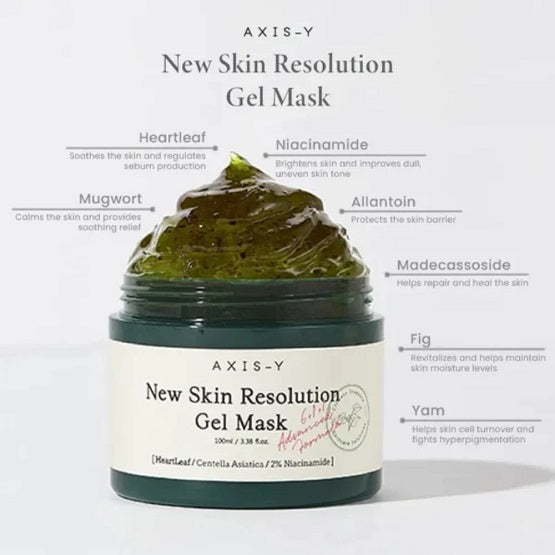 Axis -Y - New Skin Resolution Gel Mask - 100ML