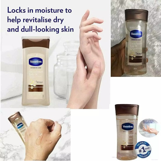 Vaseline - Intensive Care™ Cocoa Radiant Gel Oil - 200ml