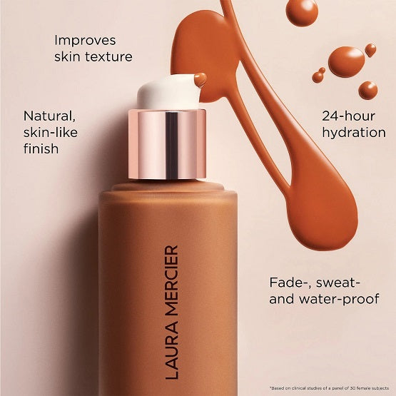 LAURA MERCIER - Real Flawless Weightless Perfecting Waterproof Foundation - CASHEW 30ML