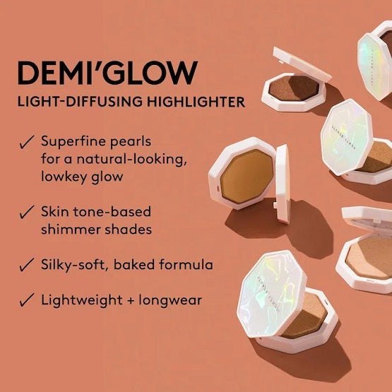 FENTY BEAUTY - Demi'Glow Light-Diffusing Highlighter - 01 pretty purlz