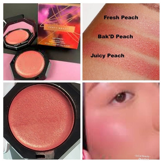 FENTY BEAUTY - Hot Cheeks Velour Blushlighter - Juicy Peach