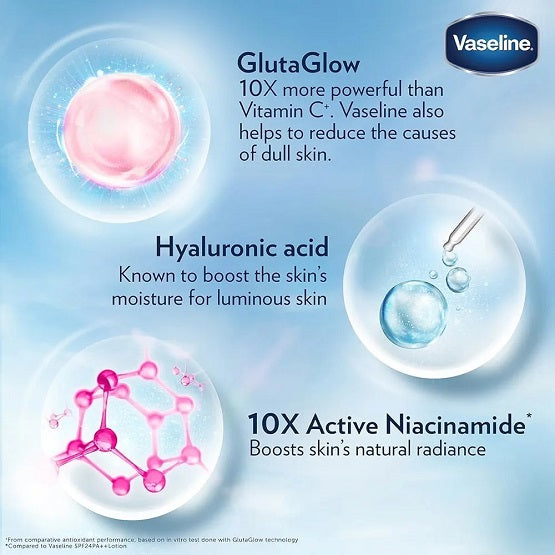 Vaseline Gluta-Hya Smooth Radiance Serum Burst Lotion - 200ML