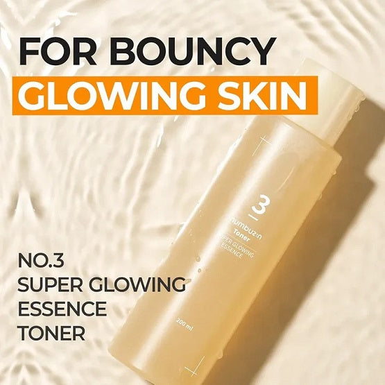 Numbuzin - No.3 Super Glowing Essence Toner - 200ml