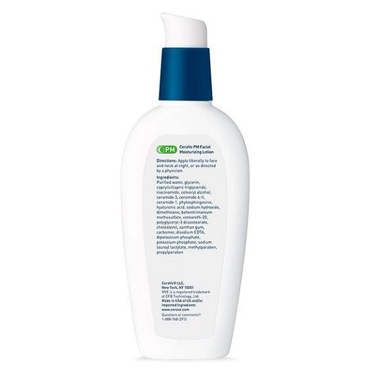 CeraVe - PM Facial Moisturizing Lotion - 89ml