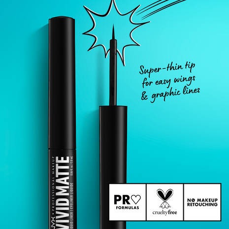 NYX - Vivid Matte Liquid Liner - Black