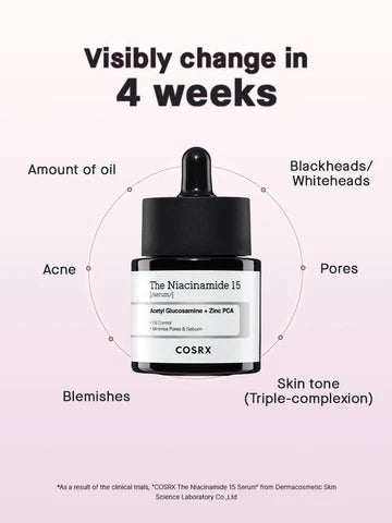 COSRX - The Niacinamide 15 Serum - 20ml