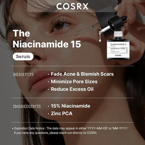 COSRX - The Niacinamide 15 Serum - 20ml