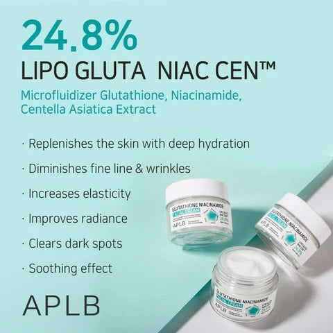 APLB - Glutathione Niacinamide Facial Cream - 55ml