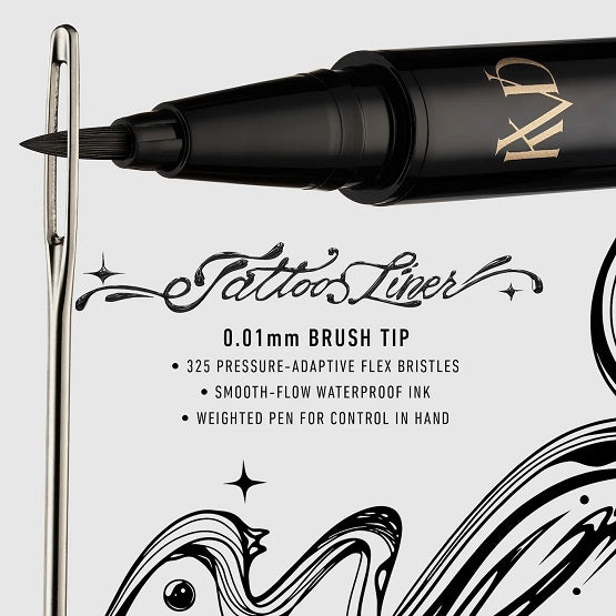 Kat Von D  - Tattoo Liner Vegan Waterproof Liquid Eyeliner - Trooper