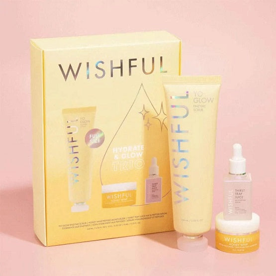 Huda Beauty - Wishful Hydrate & Glow Trio