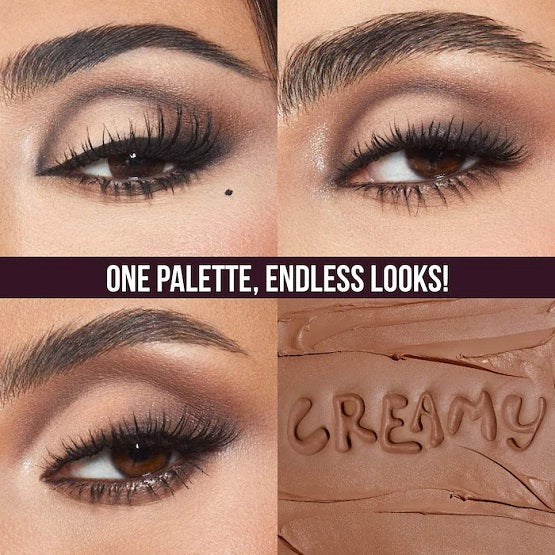 HUDA BEAUTY - Creamy Obsessions Eyeshadow Palette - Neutral Brown