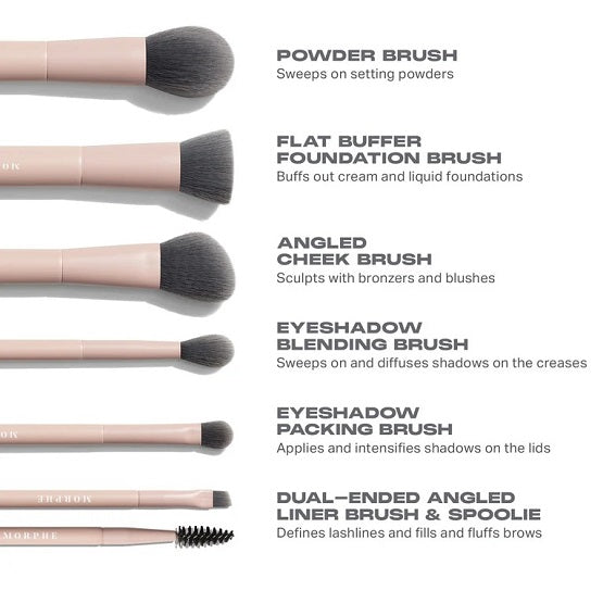 MORPHE - Travel Shaping Essentials Brush Set