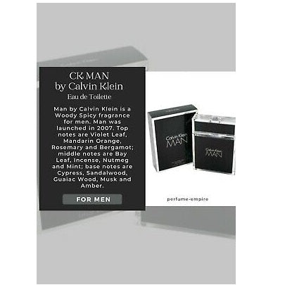 CALVIN KLEIN - Black Men EDT - 100ml