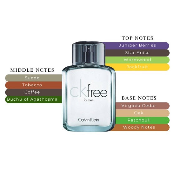 CALVIN KLEIN - FREE FOR MEN EDT - 100ML