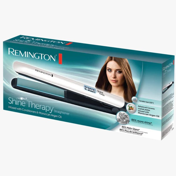 REMINGTON - HAIR STRAIGHTENER SHINE THERAPY -  S8500