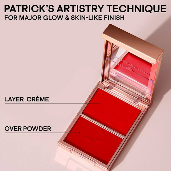 PATRICK TA - Major Beauty Headlines Double Take Crème & Powder Blush - She's Flushed