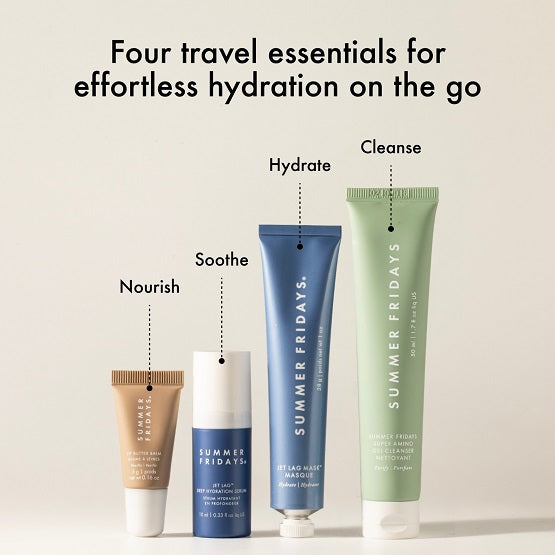 SUMMER FRIDAYS - The Signature Travel Skincare Set