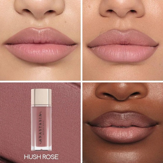 ANASTASIA BEVERLY HILLS - Lip Velvet Liquid Lipstick - Hush Rose