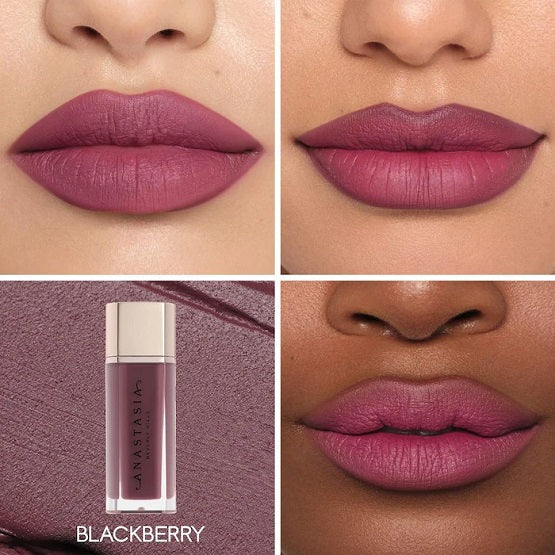 ANASTASIA BEVERLY HILLS - Lip Velvet Liquid Lipstick - Blackberry