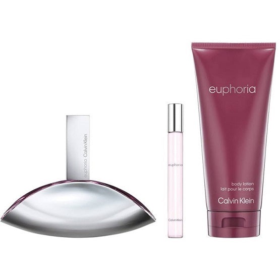 CALVIN KLEIN - EUPHORIA WOMEN 3PCS SET