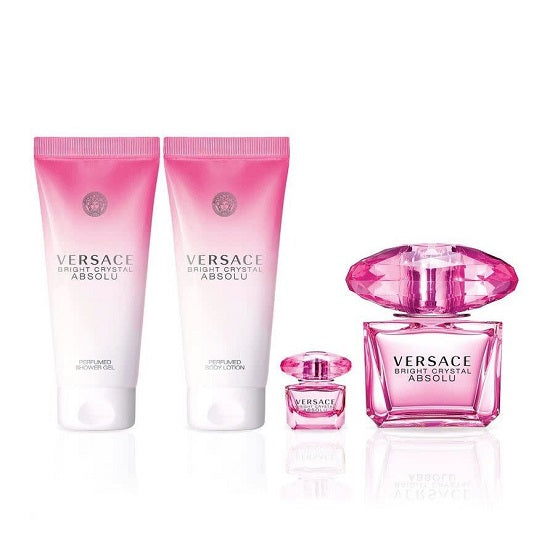 VERSACE - BRIGHT CRYSTAL ABSOLU 4s SET