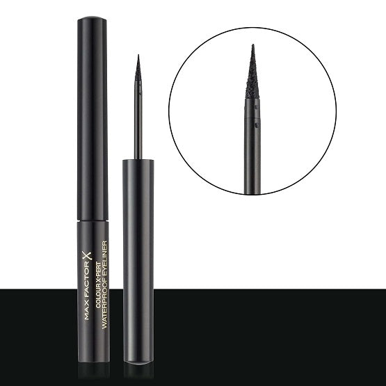 Max Factor - Color X-Pert Waterproof Eyeliner - 01 Deep Black