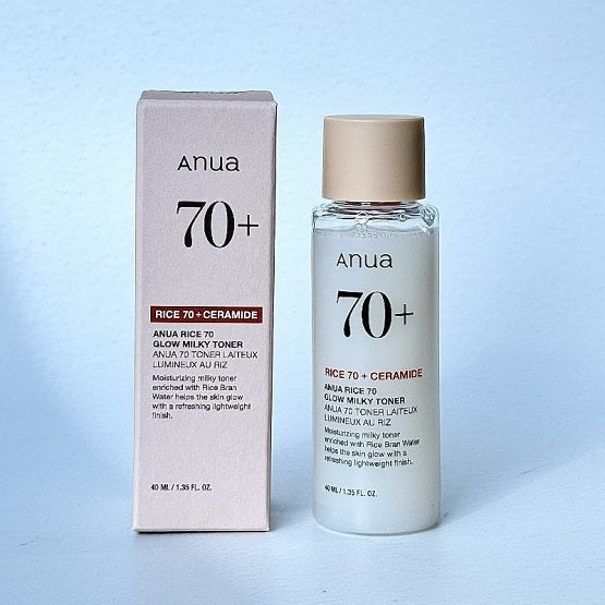 ANUA - Rice 70 Glow Milky Toner - 40ML