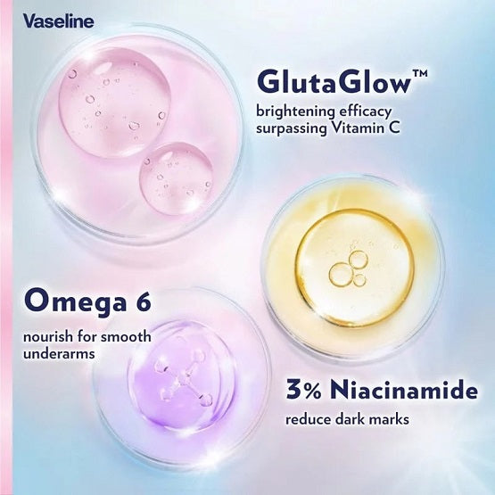 Vaseline - GlutaGlow Ampoule Dry Serum Deodorant Bright & Smooth - 45ml