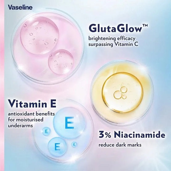 Vaseline - GlutaGlow Ampoule Dry Serum Deodorant Bright & Dry - 45ml