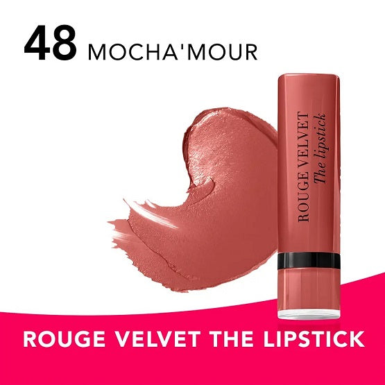 Bourjois - Rouge Velvet The Lipstick - 48 Mocha Mour