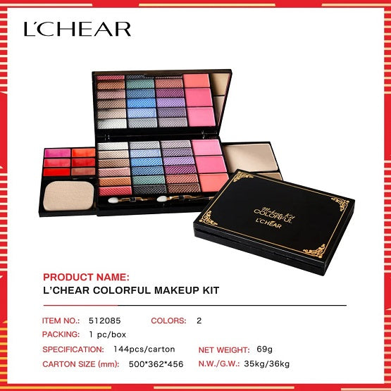 L'CHEAR - MAKE-UP KIT COLORFUL