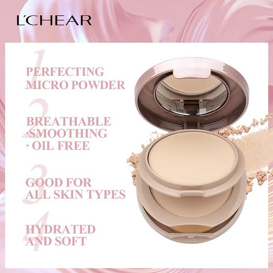 L'CHEAR - SUPER MATCH COMPACT POWDER OIL CONTROL - 01