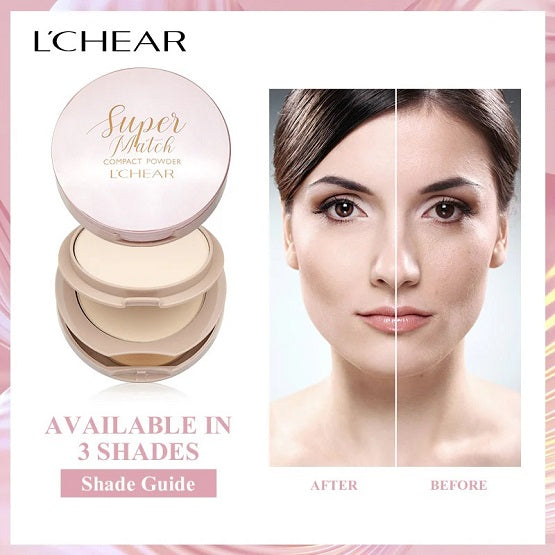 L'CHEAR - SUPER MATCH COMPACT POWDER OIL CONTROL - 01