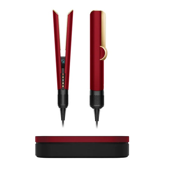 DYSON - Airstrait™ straightener and dryer (Red Velvet/Gold)
