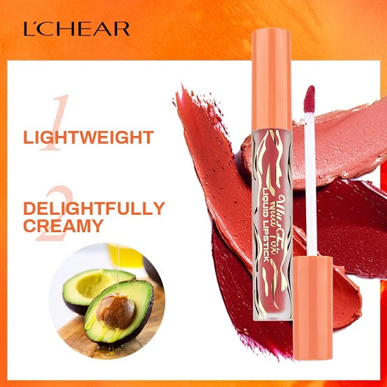 L'CHEAR - WILD FOX MATTE LIPGLOSS (6 SHADES)