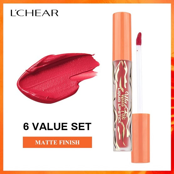 L'CHEAR - WILD FOX MATTE LIPGLOSS (6 SHADES)
