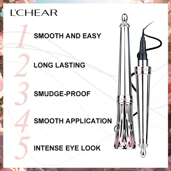 L'CHEAR - PINK CASTLE WATERPROOF LIQUID EYELINER PEN