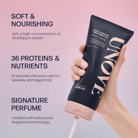 Dr. FORHAIR - Unove Deep Damage Treatment - 320ml