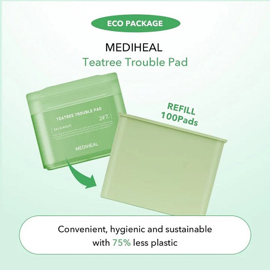 MEDIHEAL - ONLY REFILL Teatree Trouble Pad