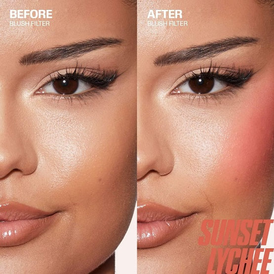 HUDA BEAUTY - Blush Filter Soft Glow Liquid Blush - Sunset Lychee