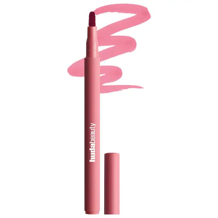 HUDA BEAUTY - Lip Contour Lip Stain for 12-Hour Wear - Rosewood