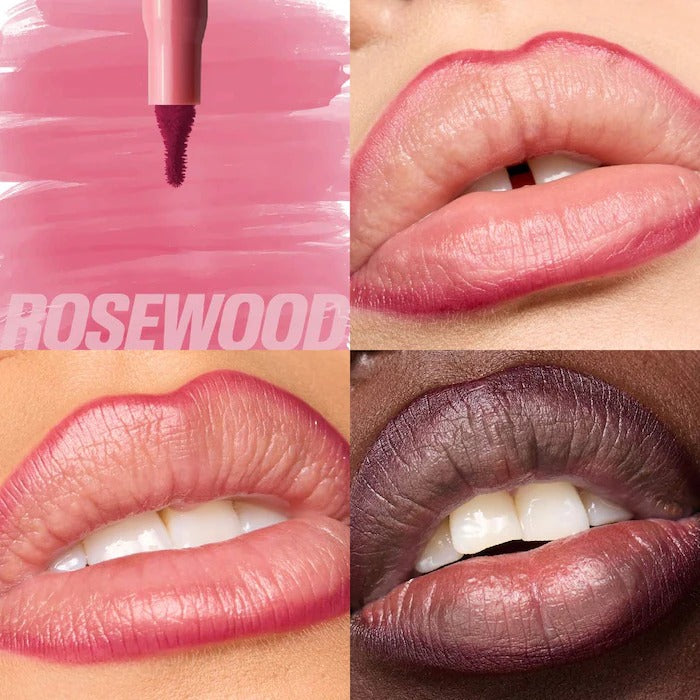 HUDA BEAUTY - Lip Contour Lip Stain for 12-Hour Wear - Rosewood