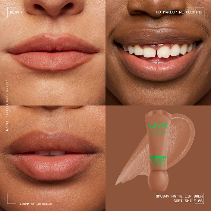 NYX - Smushy Matte Lip Balm - 06 Soft Smile